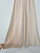 Wide Leg Knit Pants (M)