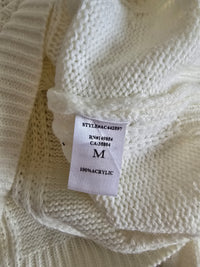 Sadie & Sage Textured Mock Sweater (M)