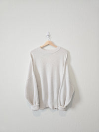 Aerie Oversized Ribbed Sweater (M)