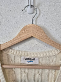 Cable Knit Sweater Vest (M)