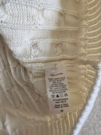 Cable Knit Sweater Vest (M)