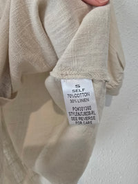 Roolee Cotton Linen Blend Top (S)