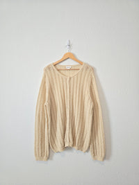 Heyson Textured Button Up Sweater (1X)