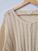 Heyson Textured Button Up Sweater (1X)