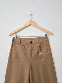 NEW Tan Wide Leg Pants (S)
