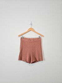Free People Ribbed Shorts (M)