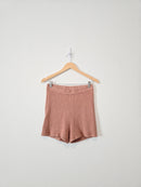 Free People Ribbed Shorts (M)