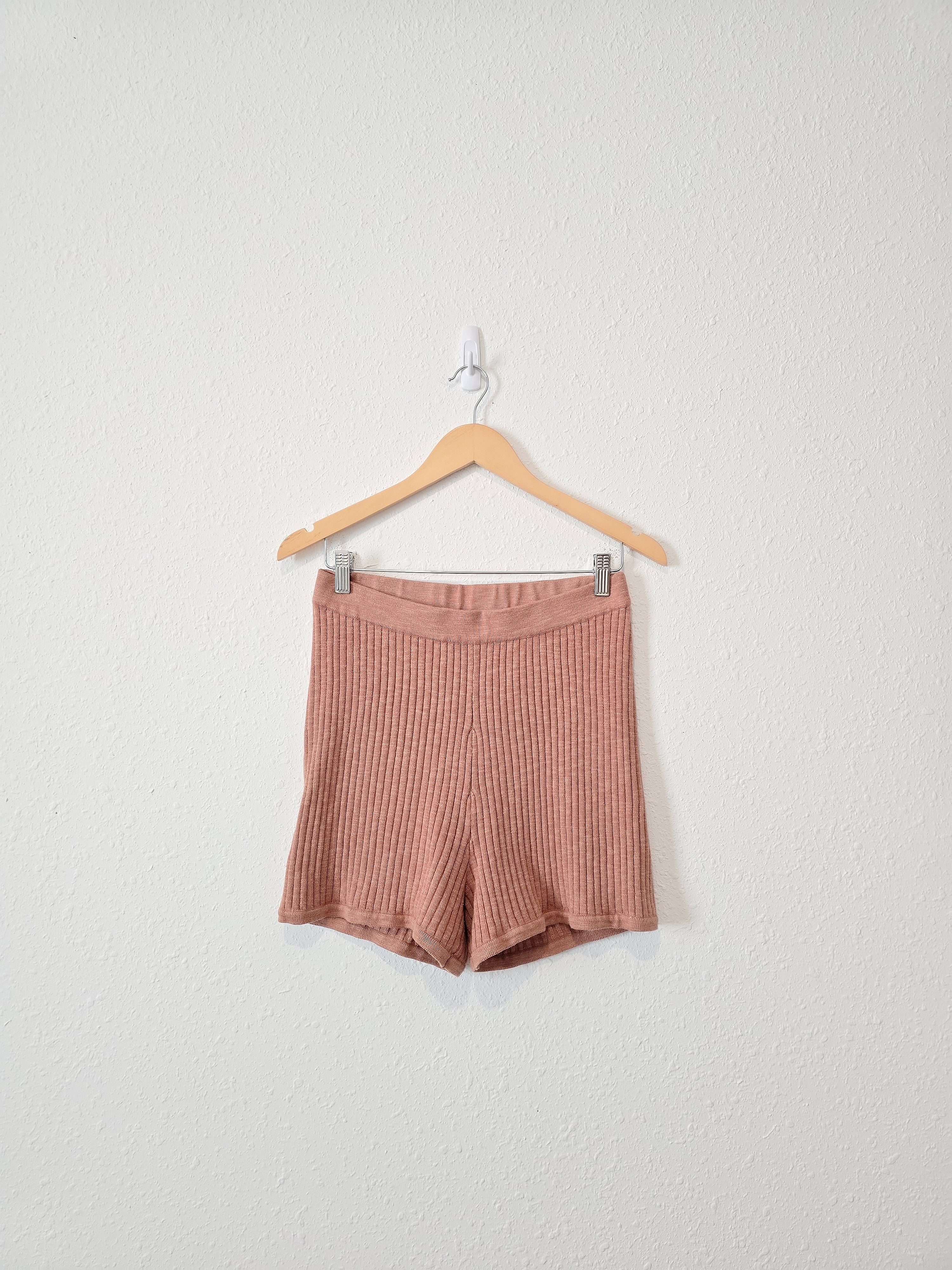 Free People Ribbed Shorts (M)