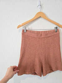 Free People Ribbed Shorts (M)