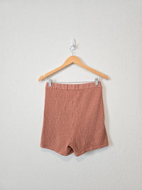 Free People Ribbed Shorts (M)