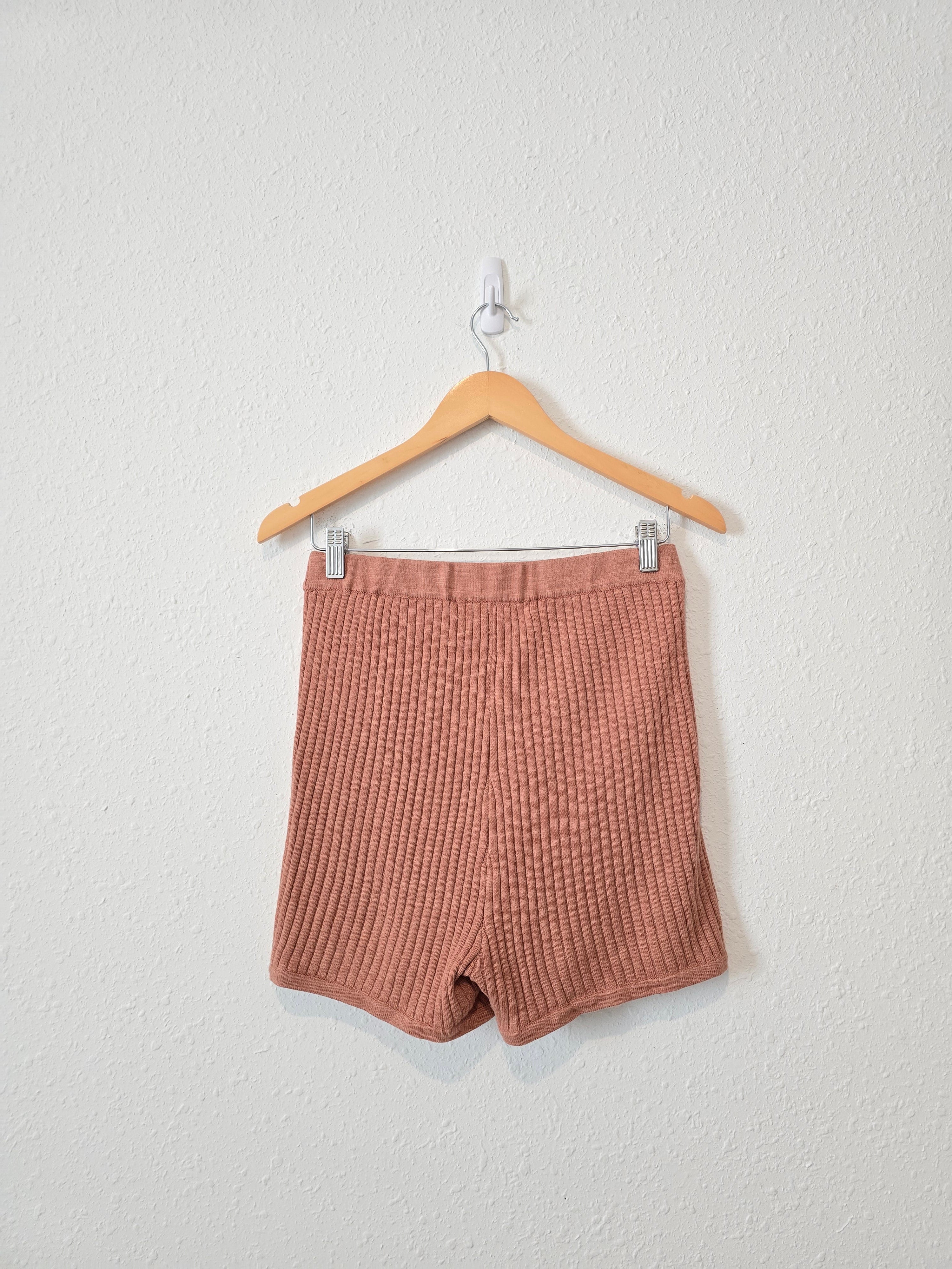 Free People Ribbed Shorts (M)