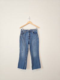Abercrombie High Rise Kick Flare Jeans (28/6s)