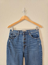 Abercrombie High Rise Kick Flare Jeans (28/6s)