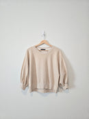 Abercrombie Puff Sleeve Sweatshirt (M)