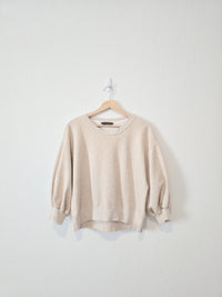 Abercrombie Puff Sleeve Sweatshirt (M)