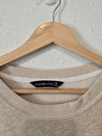 Abercrombie Puff Sleeve Sweatshirt (M)