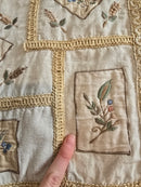 Vintage Floral Embroidered Vest (1X)