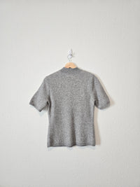 Abercrombie Wool Blend Sweater Tee (M)
