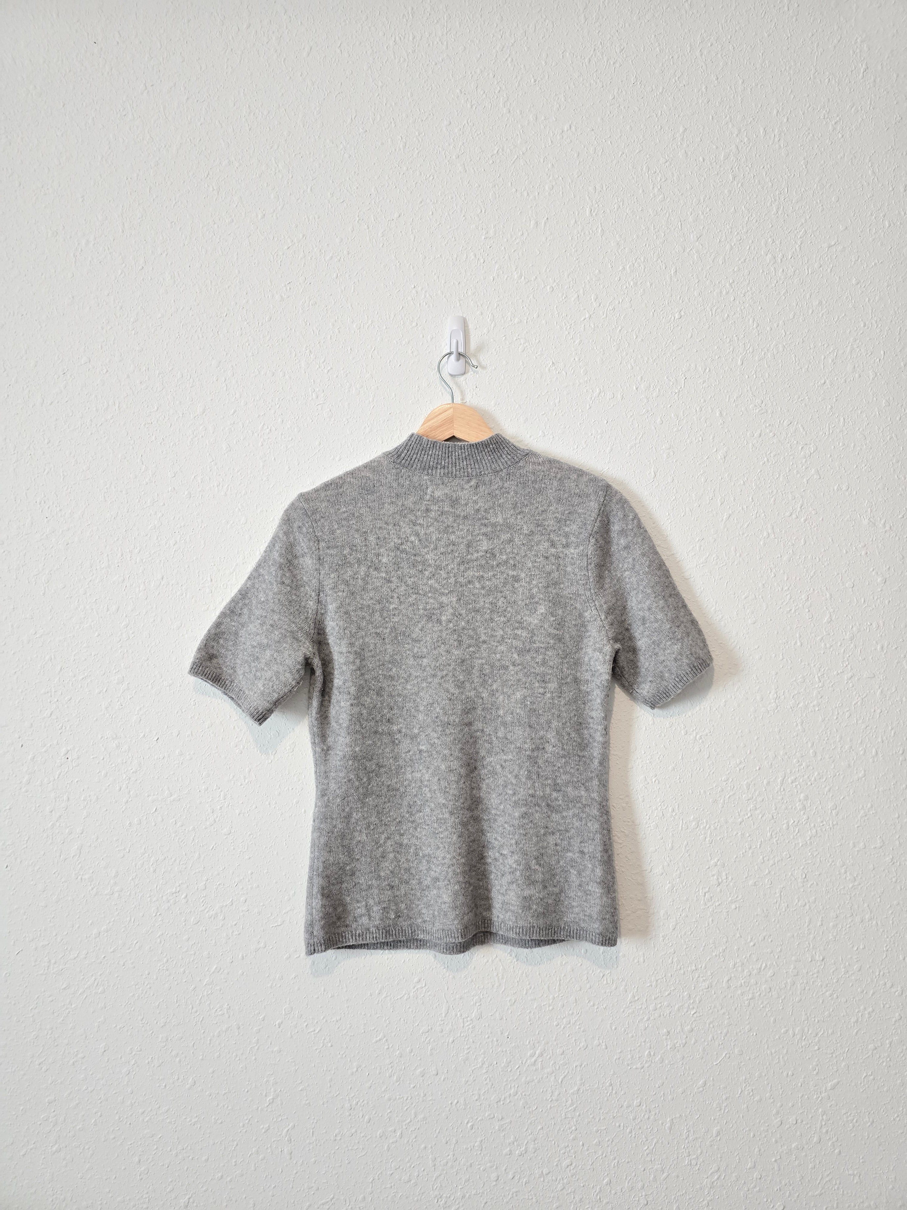 Abercrombie Wool Blend Sweater Tee (M)