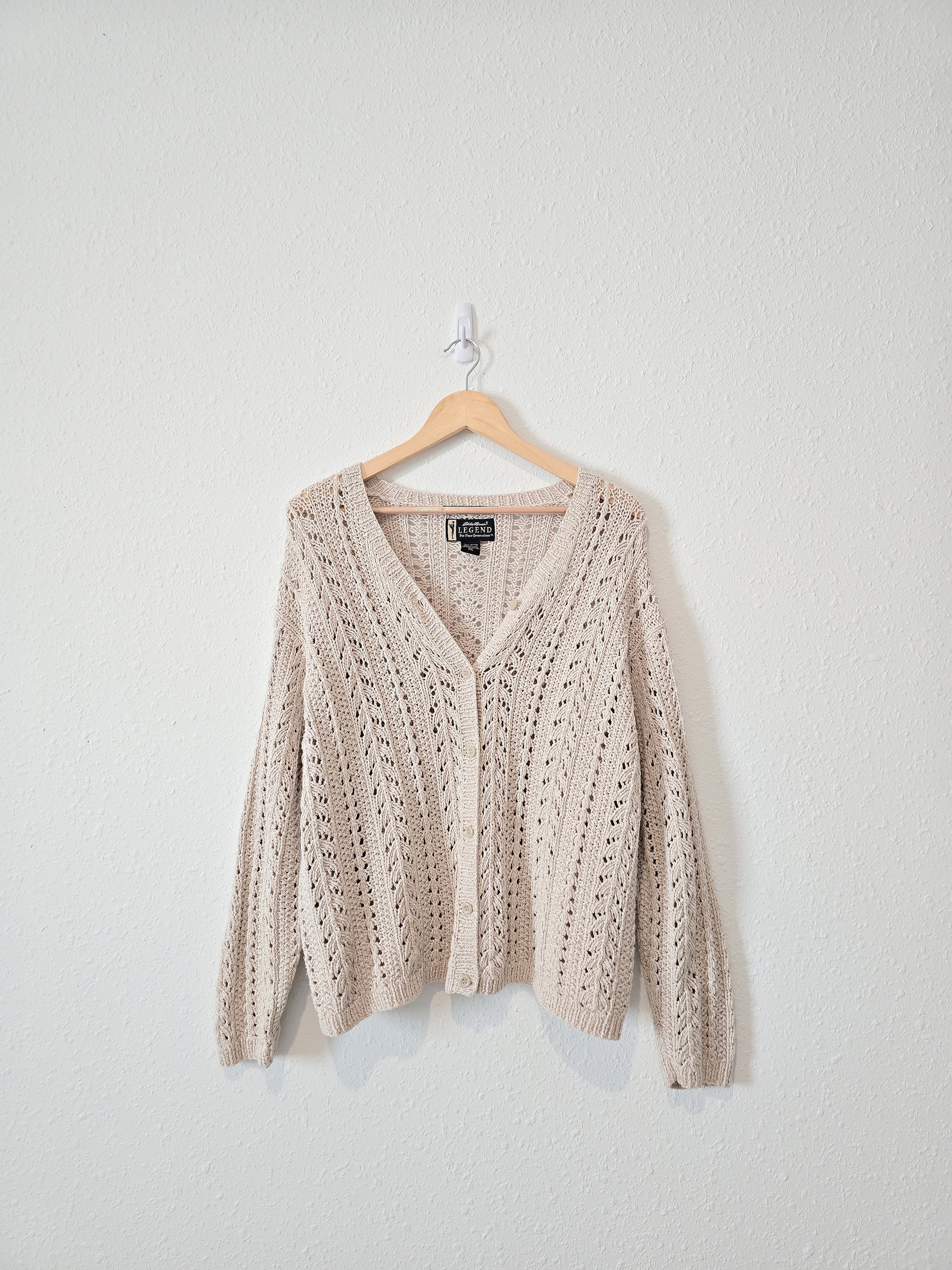 Vintage Eddie Bauer Cotton Sweater (XXL)