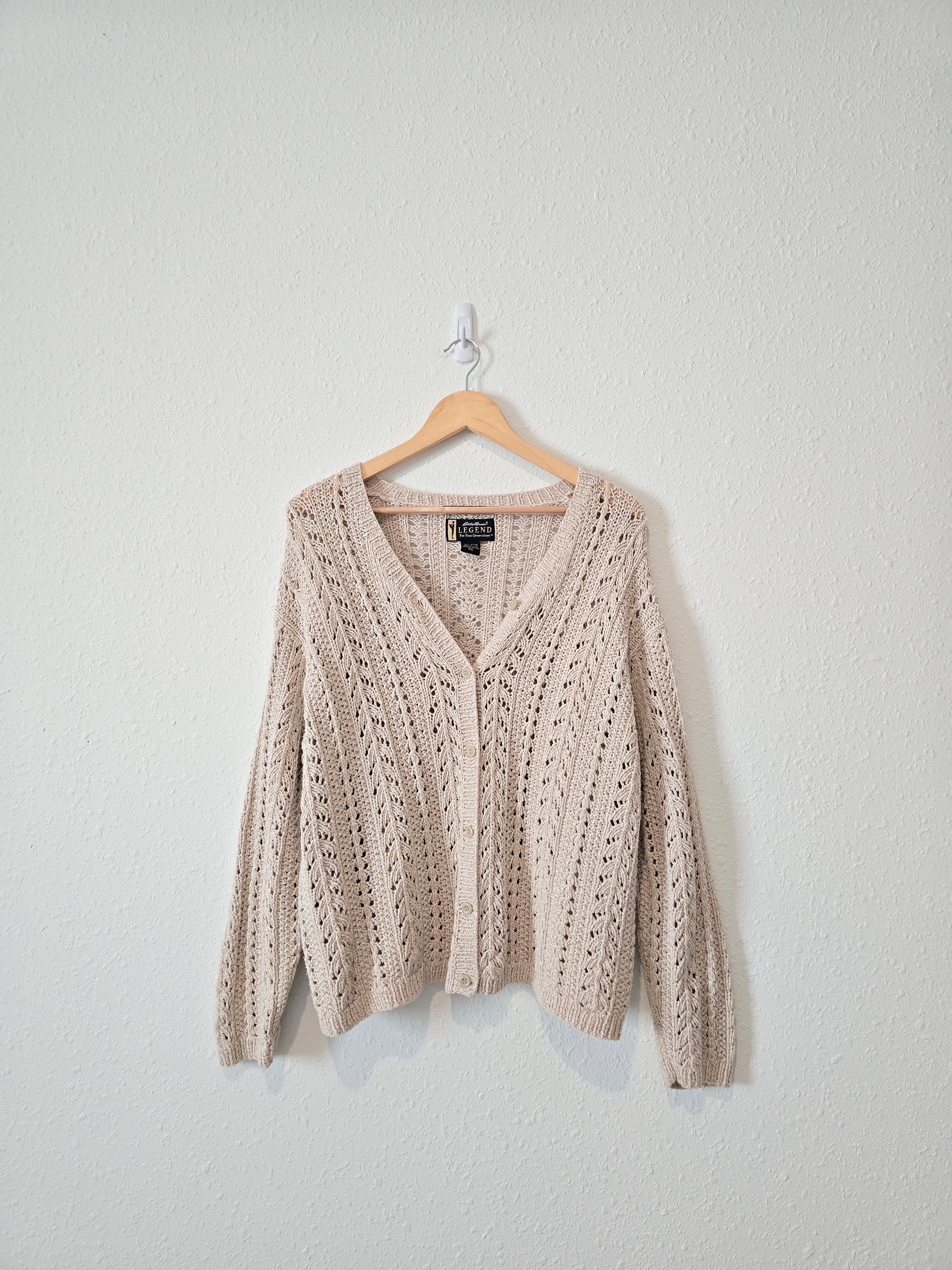 Vintage Eddie Bauer Cotton Sweater (XXL)