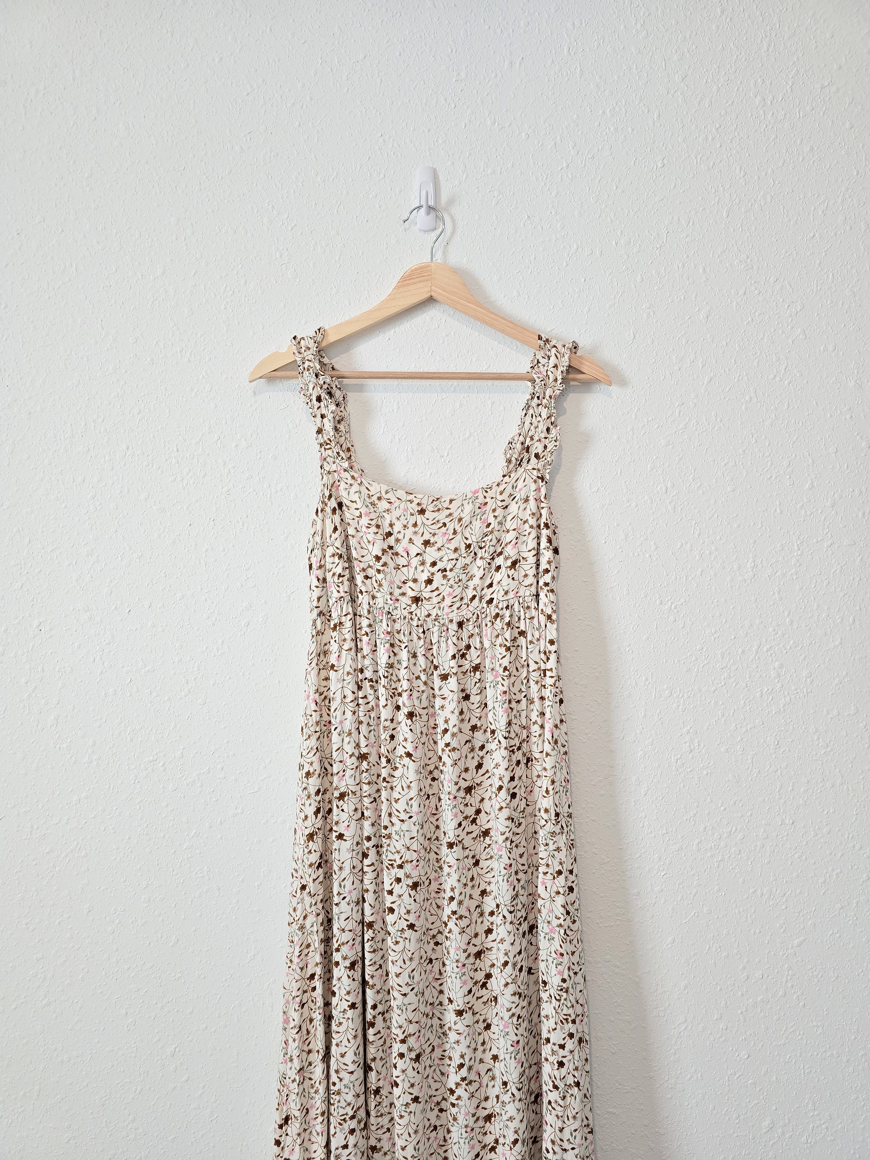 Easel Floral Maxi Dress (L)
