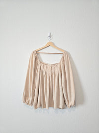 Hayden Linen Blend Blouse (2X)