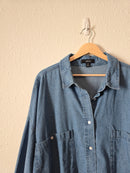 Cotton Denim Button Up (18/20)