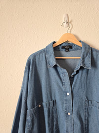 Cotton Denim Button Up (18/20)