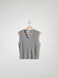 Madewell V Neck Sweater Vest (S)