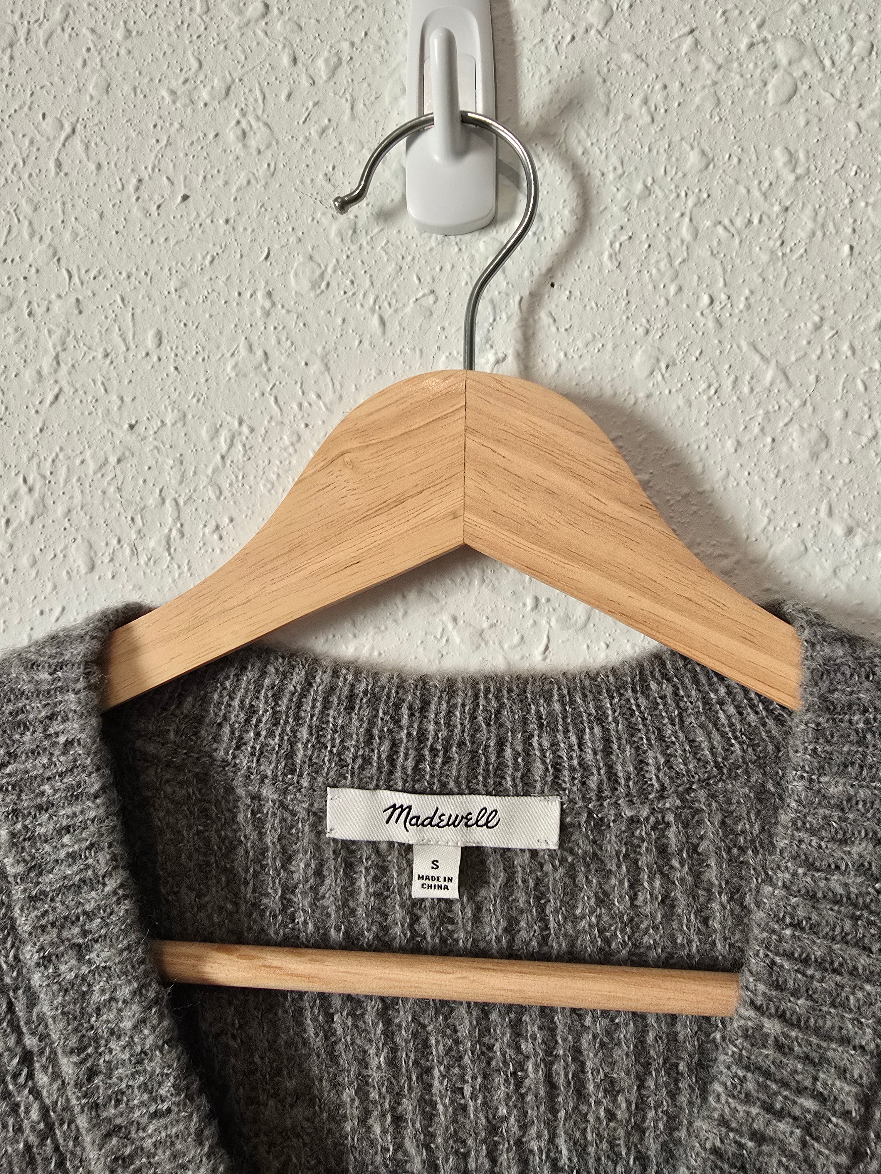 Madewell V Neck Sweater Vest (S)