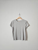Wilfred Gray Ribbed Tee (L)