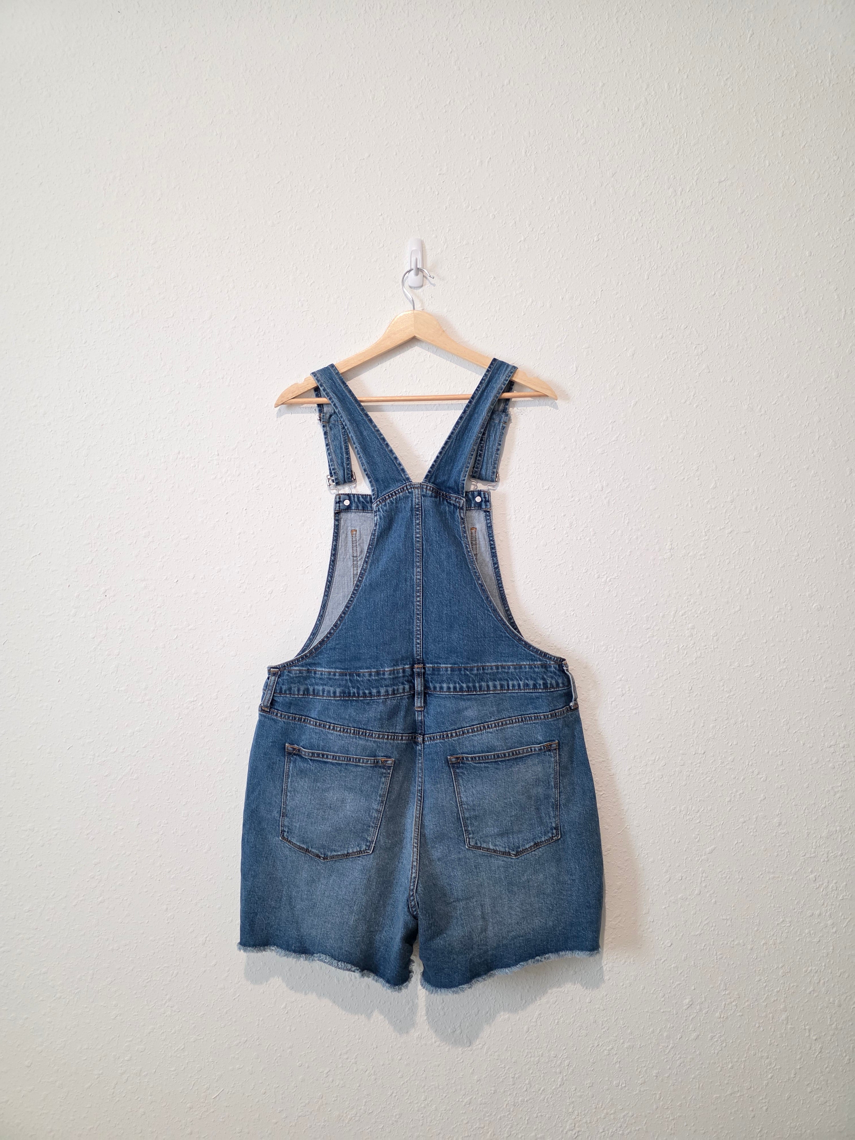 J.Crew Denim Shortalls (L)