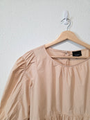 Babydoll Button Back Top (M)