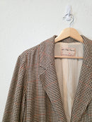 Free People Houndstooth Blazer (XS)
