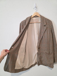 Free People Houndstooth Blazer (XS)