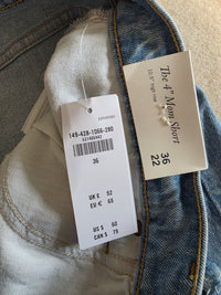 NEW Abercrombie 4" Mom Shorts (36/22)