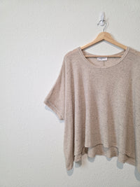 Carly Jean Oversized Knit Tee (S)