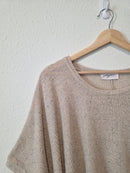 Carly Jean Oversized Knit Tee (S)