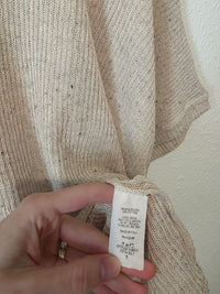 Carly Jean Oversized Knit Tee (S)