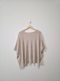 Carly Jean Oversized Knit Tee (S)