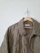Quilted Button Up Jacket (M/L)