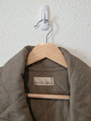 Quilted Button Up Jacket (M/L)