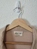 Waffle Button Up Shirt (L)