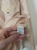 Waffle Button Up Shirt (L)