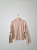 Waffle Button Up Shirt (L)