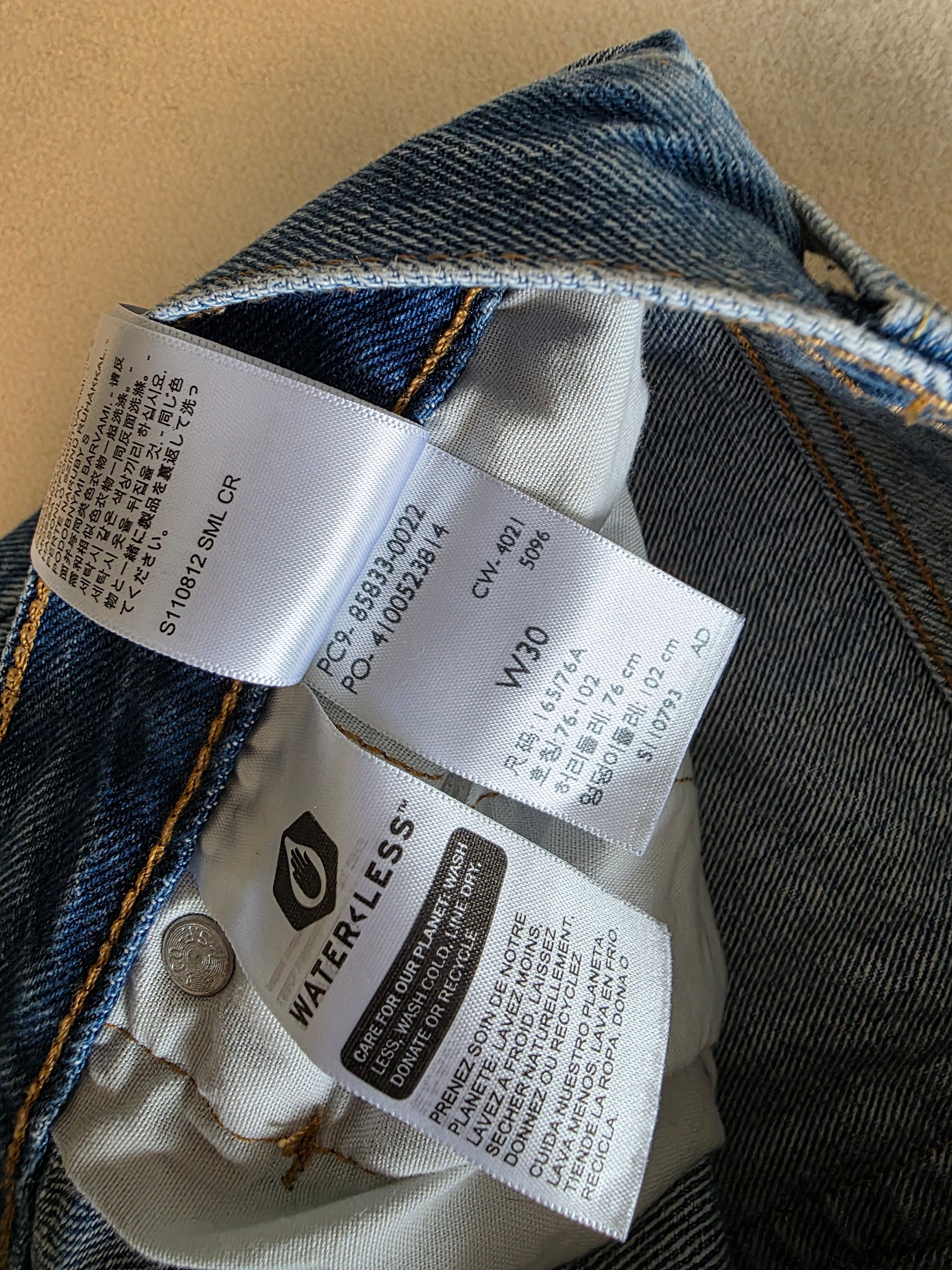 Levi's Relaxed Denim Shorts (30)