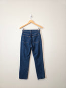 Abercrombie High Rise Ankle Straight Jeans (26/2)