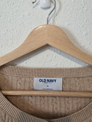 Cable Knit Button Up Cardigan (XL)