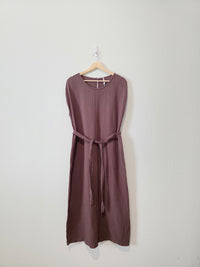 NEW Cotton Gauze Midi Dress (M)